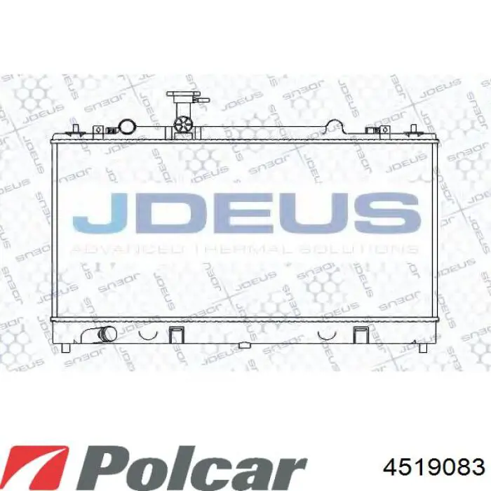 4519083 Polcar Радиатор основной