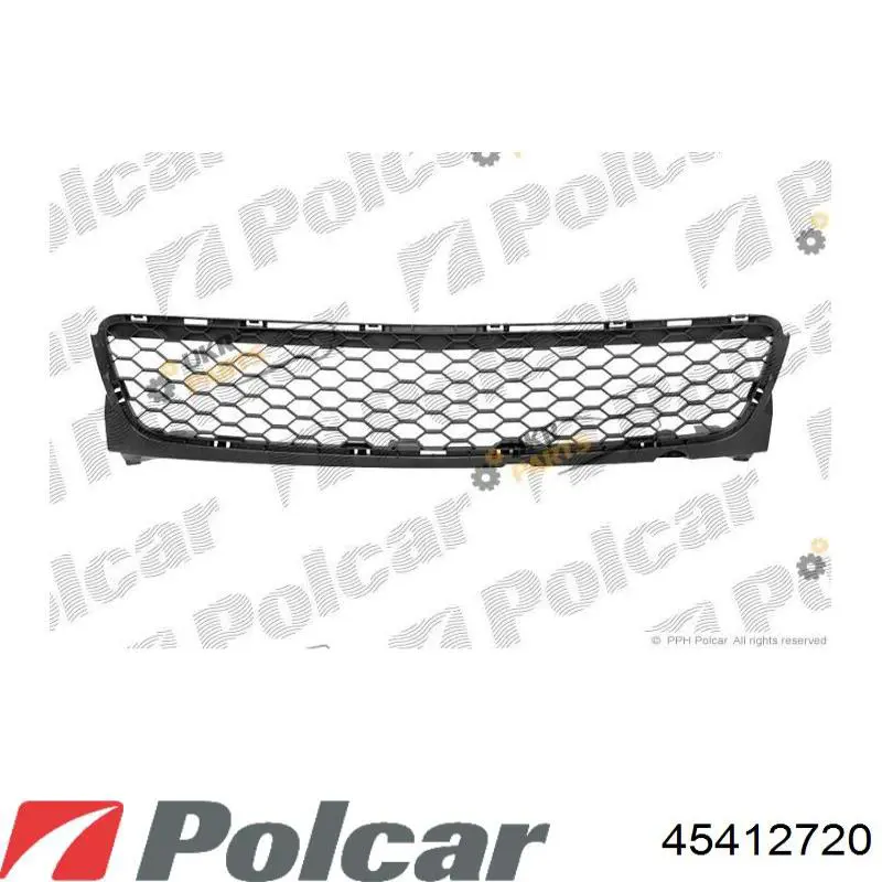 45412720 Polcar решетка бампера переднего