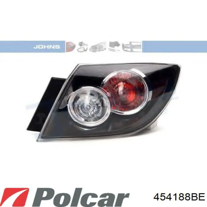 454188BE Polcar фонарь задний левый внешний