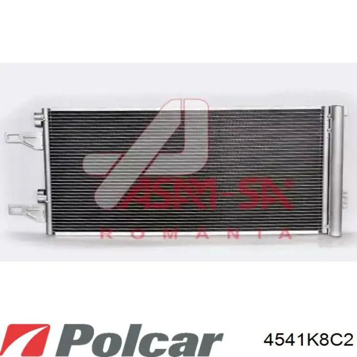 Радиатор кондиционера 4541K8C2 Polcar