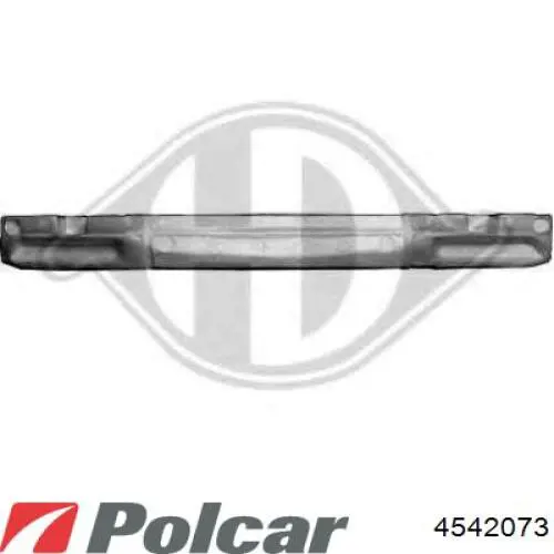 4542073 Polcar усилитель бампера переднего