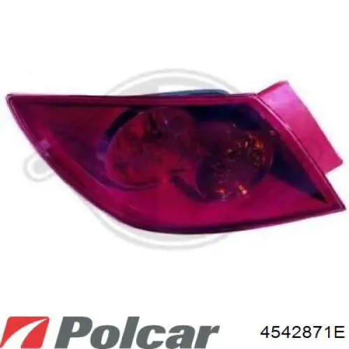 Фонарь задний левый, внутренний Polcar 4542871E цена, от 24.35 USD