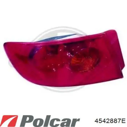Фонарь задний правый внутренний 4542887E Polcar