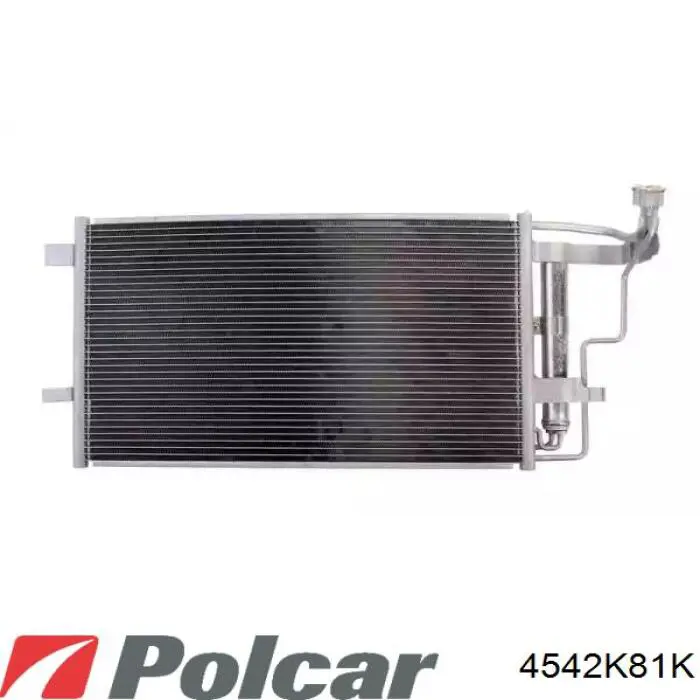 4542K81K Polcar радиатор кондиционера