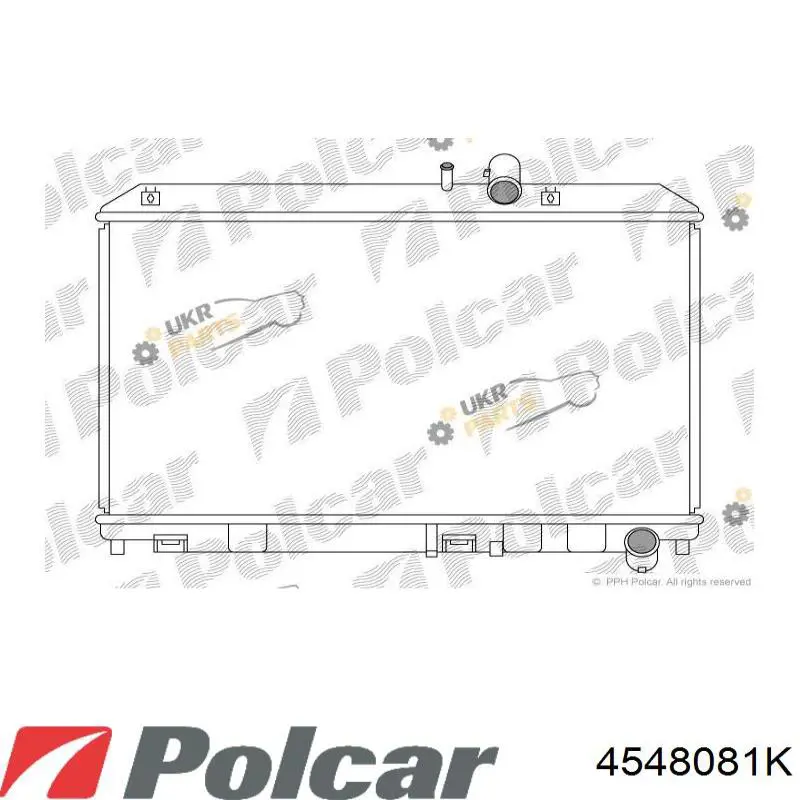 Радиатор 4548081K Polcar