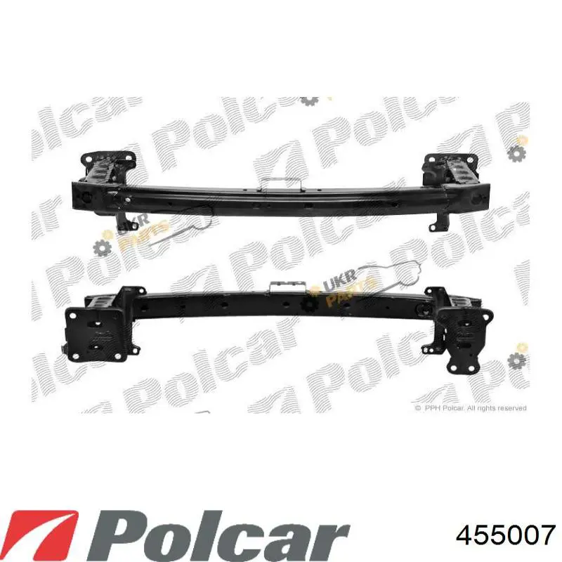 455007 Polcar передний бампер