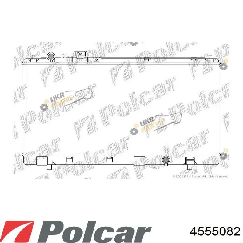 4555082 Polcar радиатор