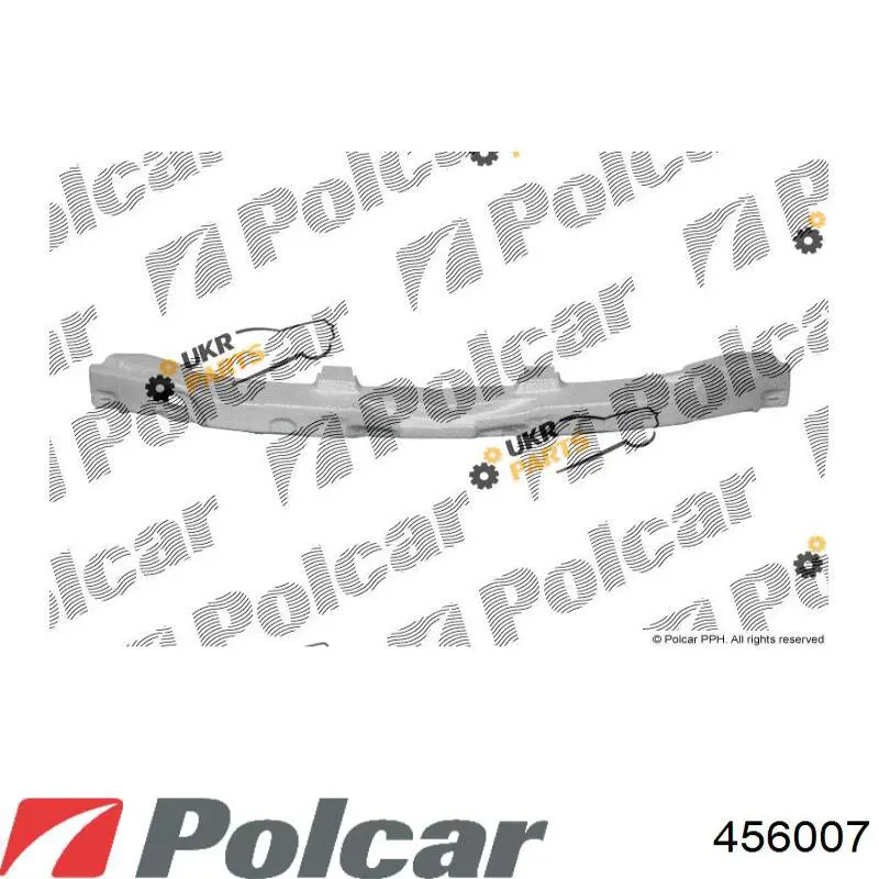 Бампер на авто Polcar 456007 цена, от 70.69 USD