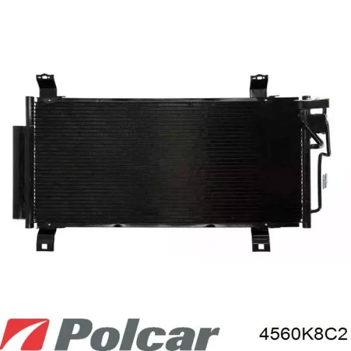 4560K8C2 Polcar радиатор кондиционера