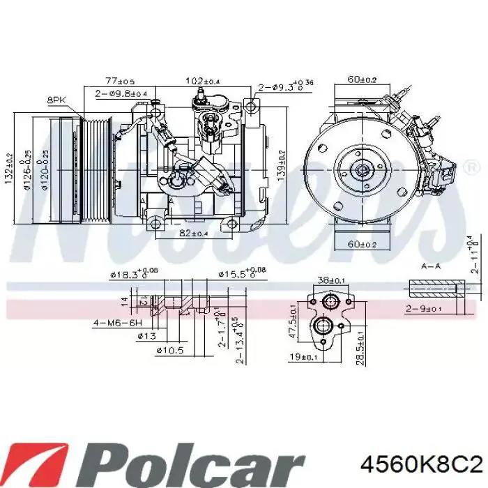 4560K8C2 Polcar Конденсатор
