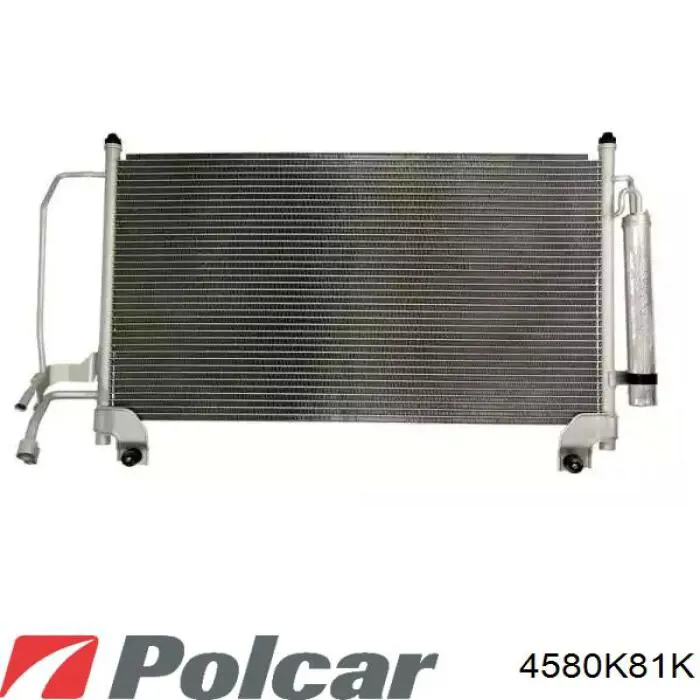 4580K81K Polcar радиатор кондиционера