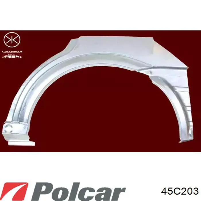 Капот двигателя Polcar 45C203