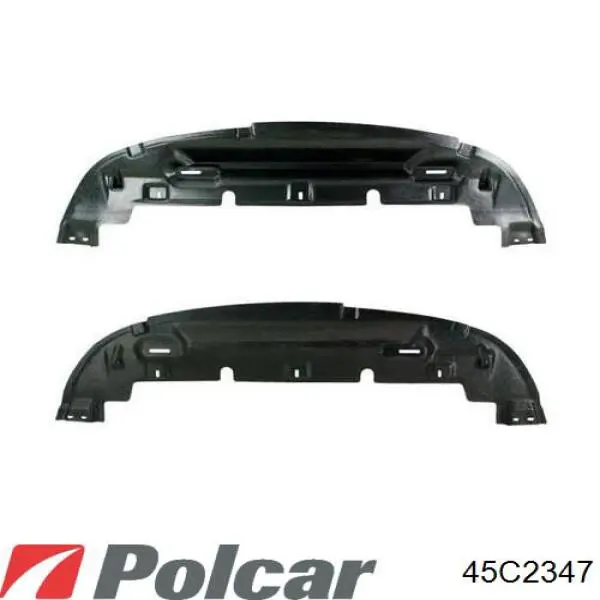Защита бампера переднего 45C2347 Polcar