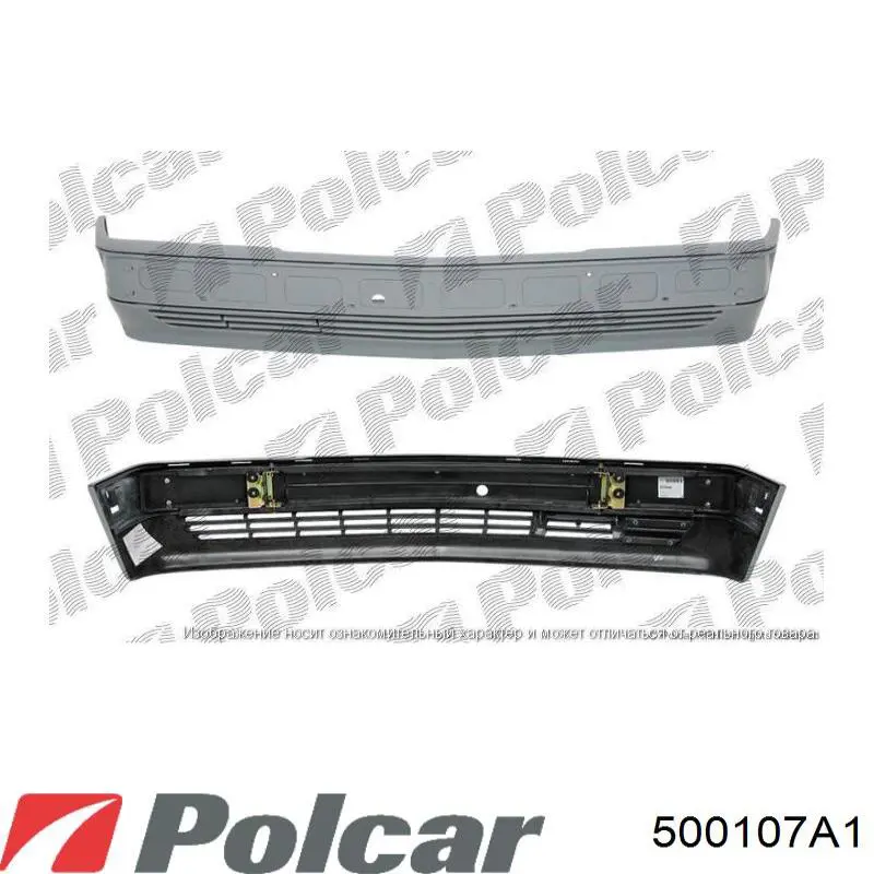 500107A1 Polcar передний бампер