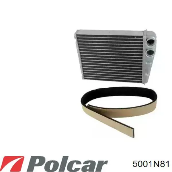 5001N81 Polcar радиатор печки