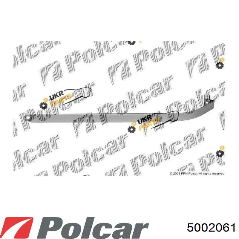 5002061 Polcar ресничка (накладка левой фары)