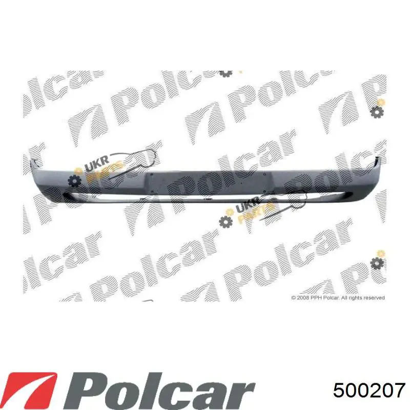 Передний бампер PBZ04005BAI Signeda