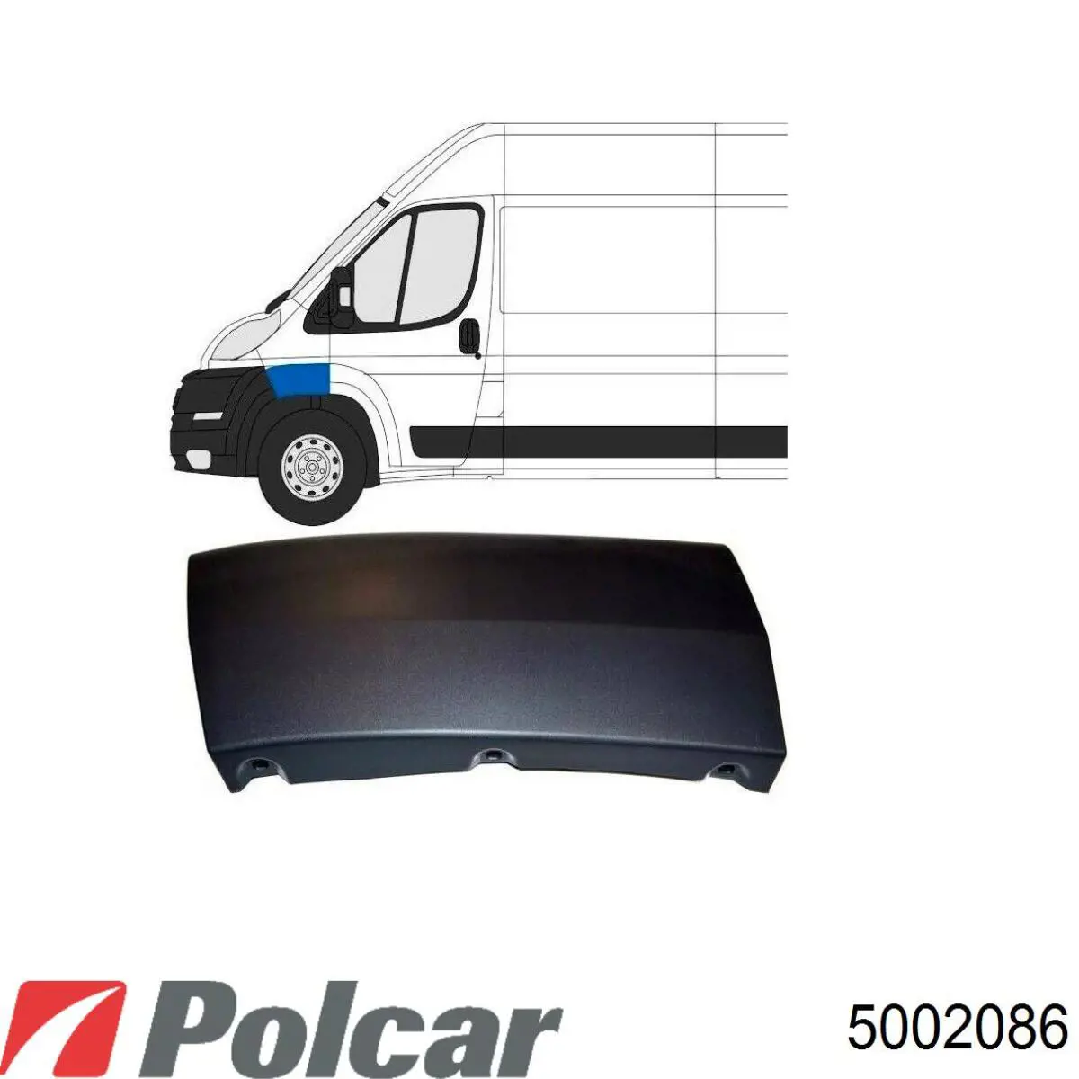 Радиатор охлаждения двигателя Polcar 5002086 цена, от 151.32 USD