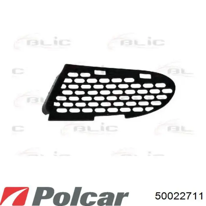 50022711 Polcar решетка бампера переднего левая