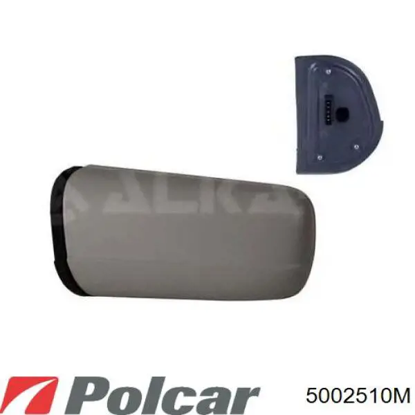5002510M Polcar Накладка зеркала заднего вида, левая