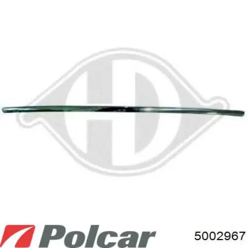 Молдинг бампера заднего центральный Polcar 5002967 цена, от 47.05 USD