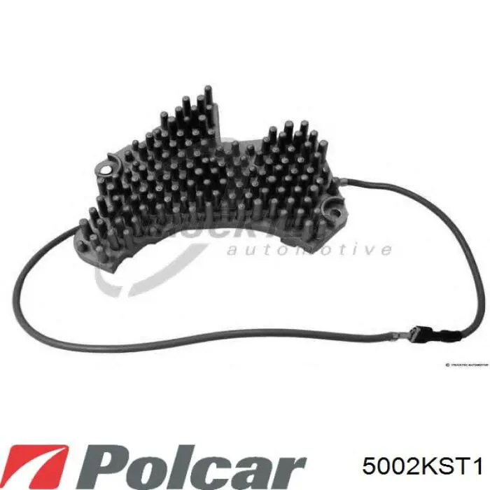 5002KST1 Polcar резистор (сопротивление вентилятора печки (отопителя салона))