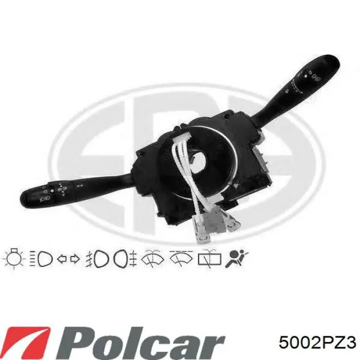 Левый подрулевой переключатель 5002PZ3 Polcar