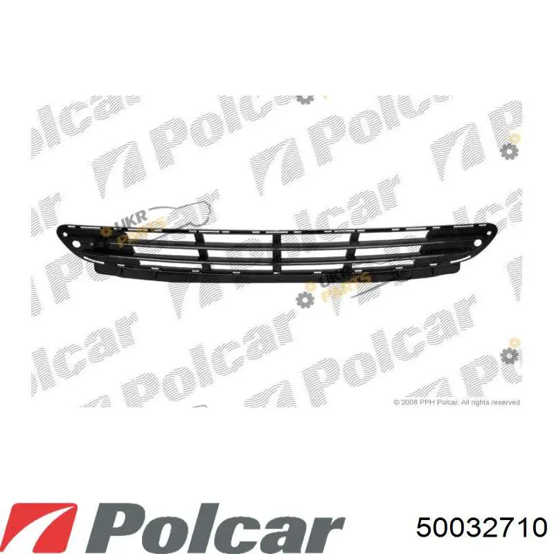 50032710 Polcar решетка бампера переднего
