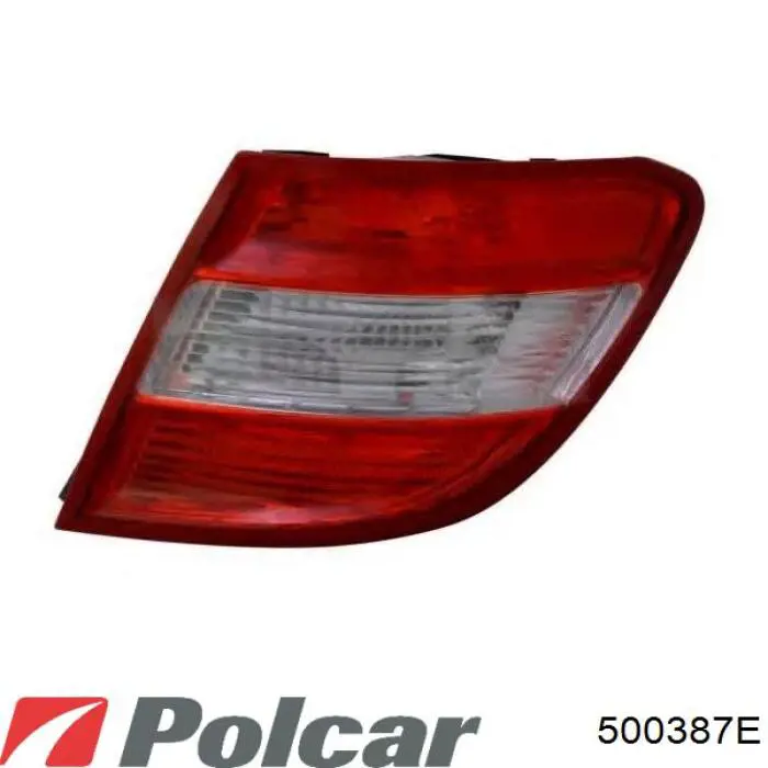 Фонарь задний левый 500387E Polcar