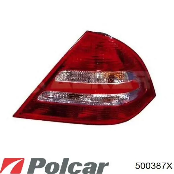 Фонарь задний левый 500387X Polcar