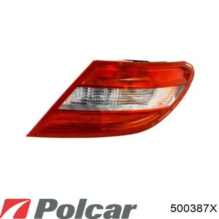 Фонарь задний левый 500387X Polcar