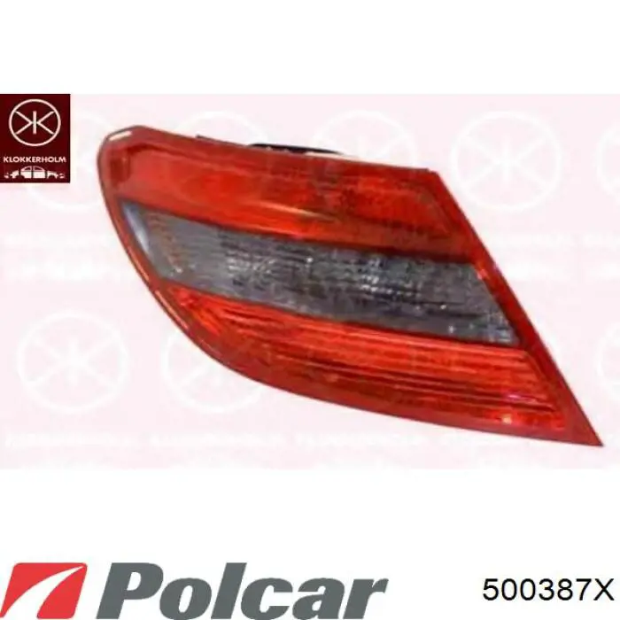 500387X Polcar Задний левый стоп