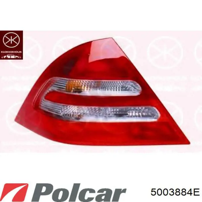 5003884X Polcar фонарь задний правый внешний