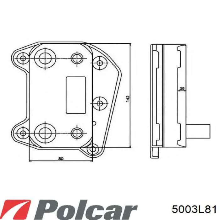 Масляный радиатор АКПП Mercedes 6111880101 цена, от 23.70 USD
