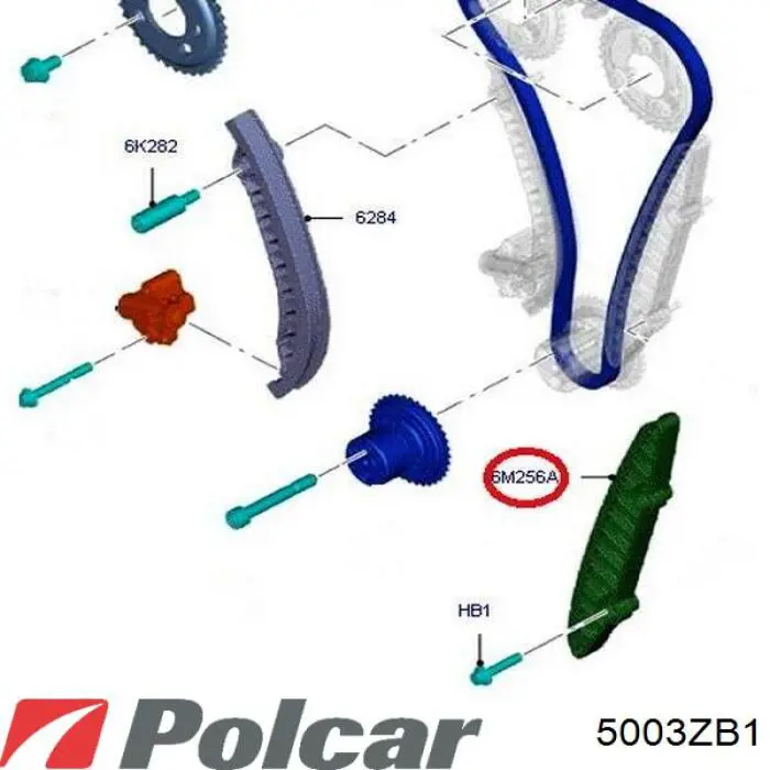 Бачок системы охлаждения двигателя расширительный Polcar 5003ZB1 цена, от 20.59 USD