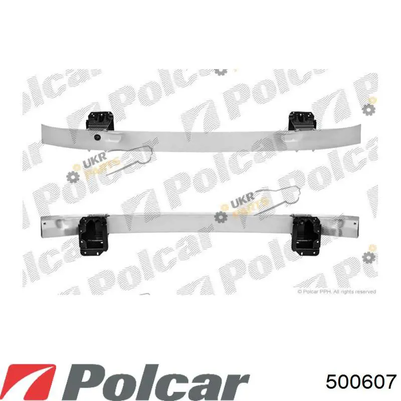 500607 Polcar передний бампер