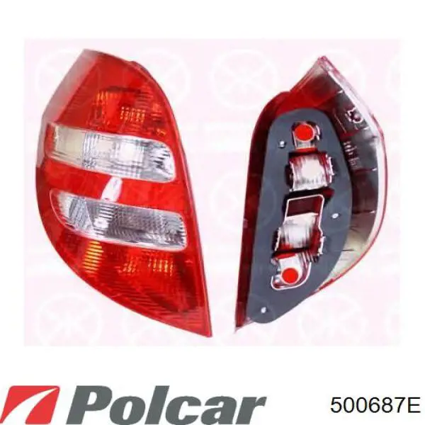 500687-X Polcar фонарь задний левый