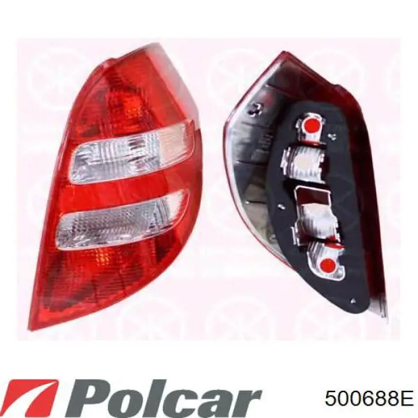500688-X Polcar фонарь задний правый