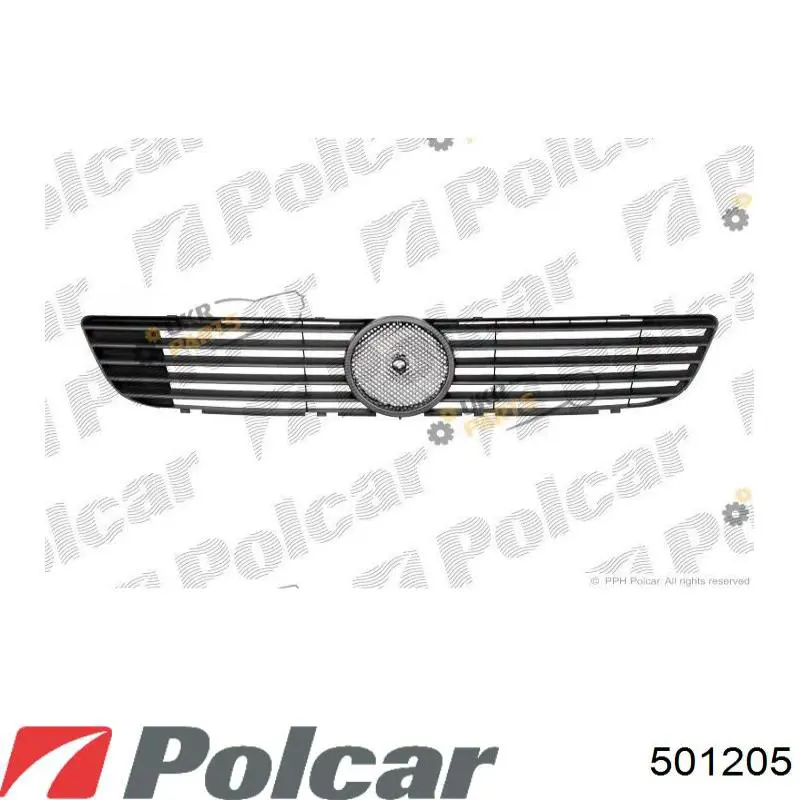 Решетка радиатора 501205 Polcar