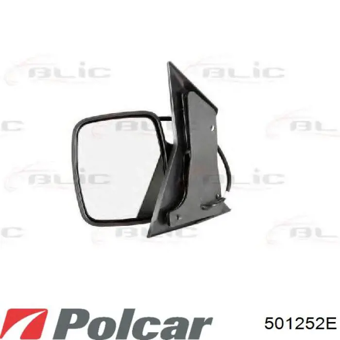 Правое зеркало 501252E Polcar