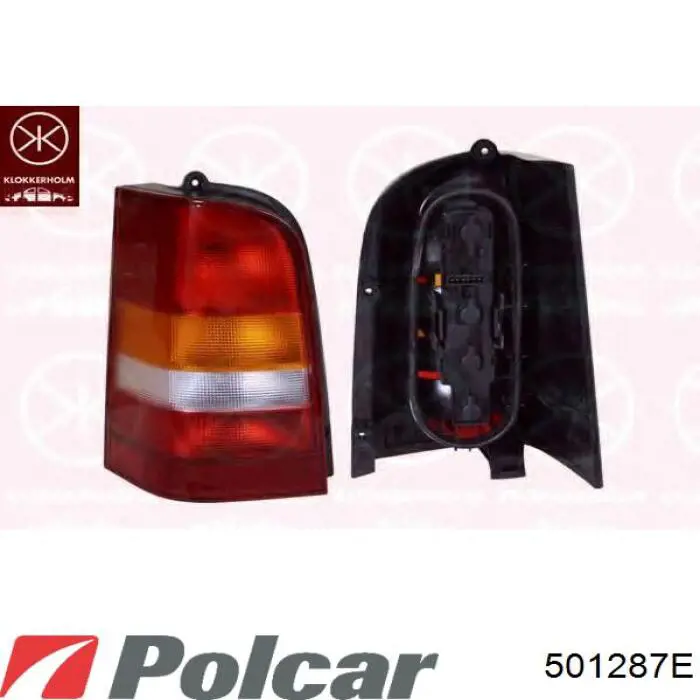 Задняя левая фара Polcar 501287E цена, от 37.01 USD