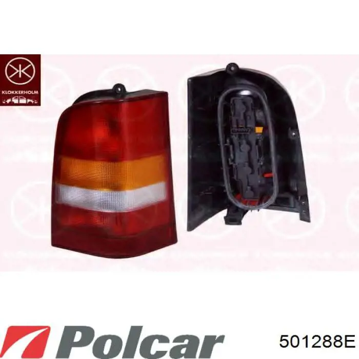 501288E Polcar Фонари задние