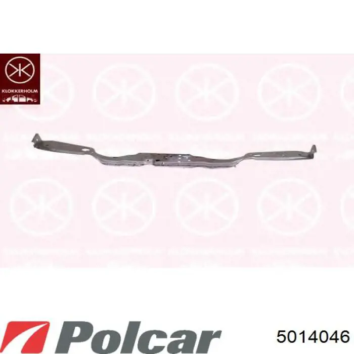 5014046 Polcar суппорт радиатора правый (монтажная панель крепления фар)