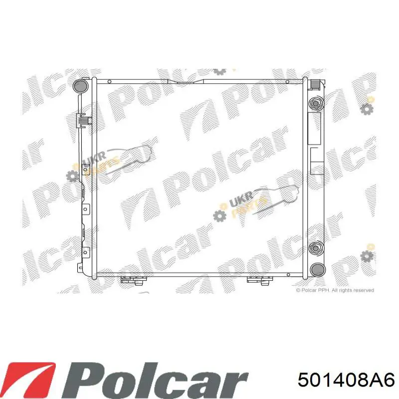 501408A6 Polcar радиатор