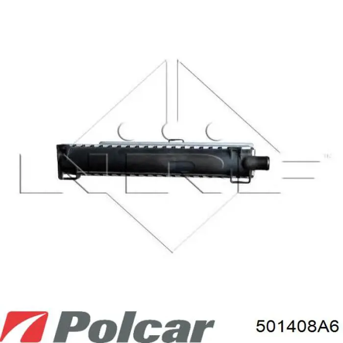 Купить 501408A6 Polcar Радиатор водяной