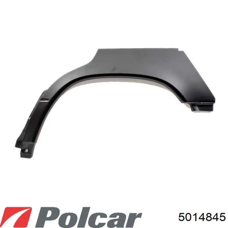 Ремонтная часть арки крыла заднего правого 5014845 Polcar