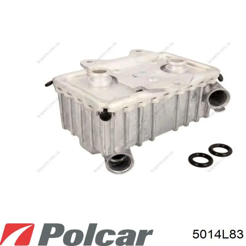 Радиатор масляный (холодильник), под фильтром Polcar 5014L83 цена, от 36.30 USD