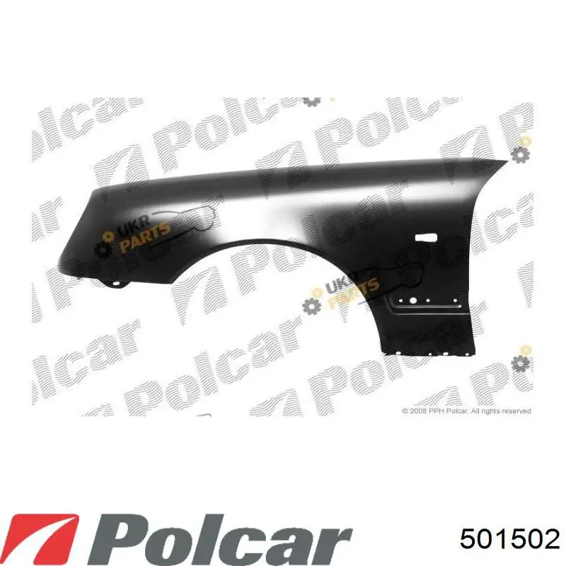 501502 Polcar крыло переднее правое