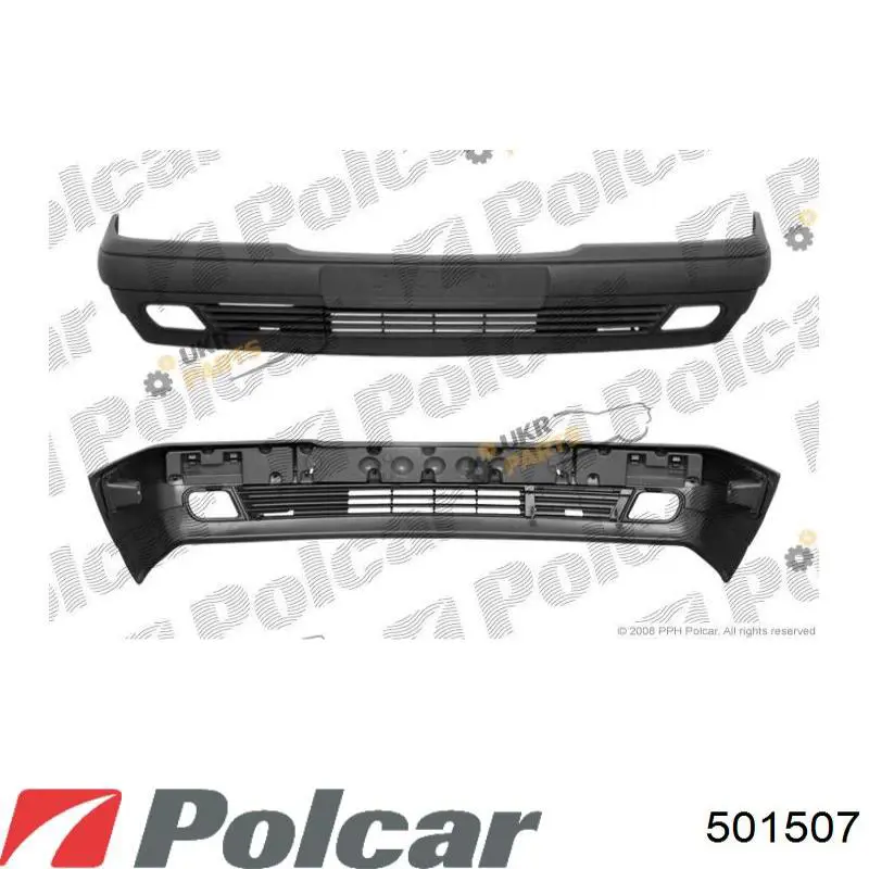 501507 Polcar передний бампер