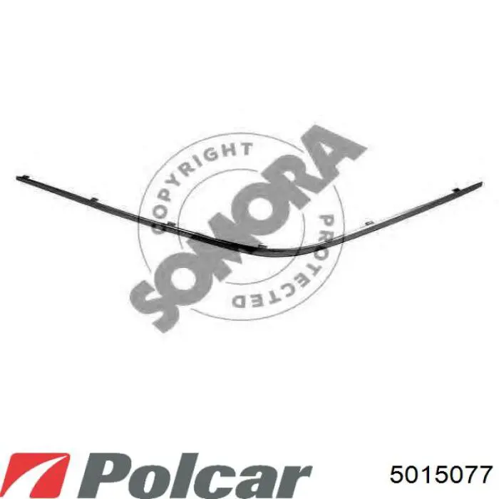 Молдинг бампера переднего левый FPS FP3527922 цена, от 10.23 USD